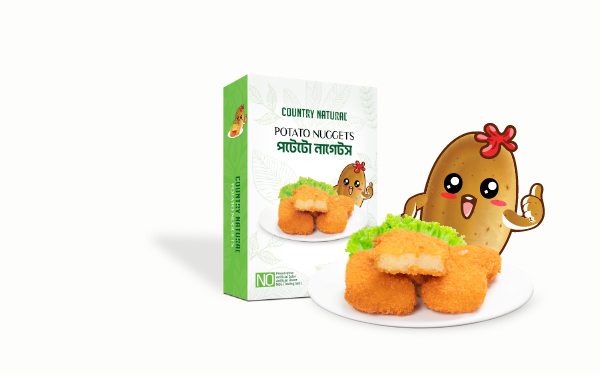 Country Natural Potato Nuggets - 300gm 1 Country Natural Potato Nuggets - 300gm