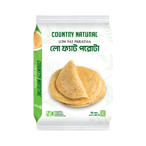 Country Natural Low Fat Parahta (20 Pcs) 1200gm 2 Country Natural Low Fat Parahta (20 Pcs) 1200gm - Image 2